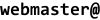 E-mail address as image